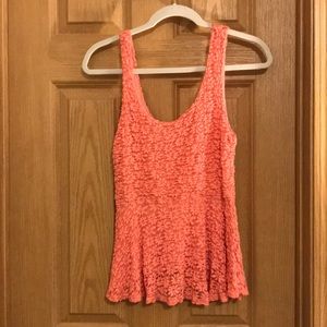Urban outfitters coral tank